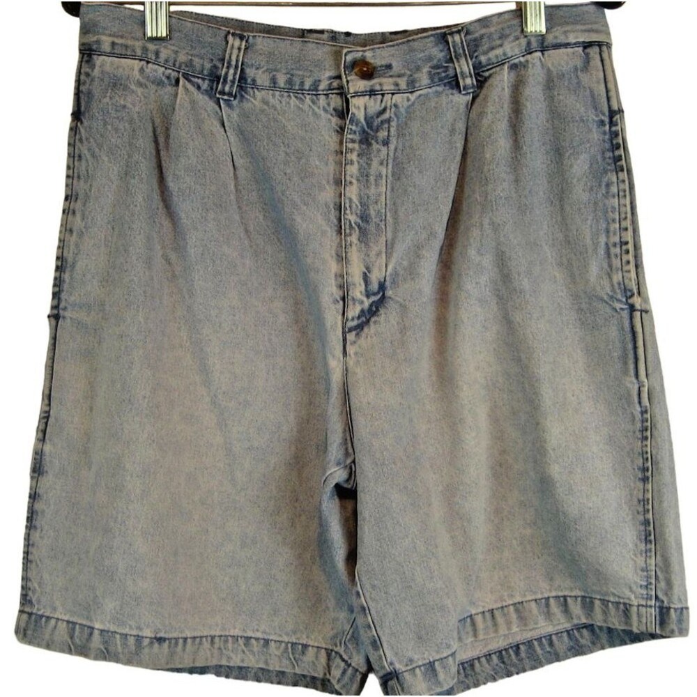 Mens Gant Blue Denim Cotton Jeans Guide Shorts sz 33x8